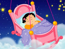 لالایی با صدای کودکانه برای خوابی آرام
