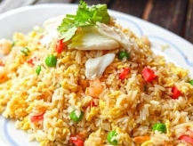 آموزش تهیه برنج با تخم مرغ غذایی خوشمزه و مقوی